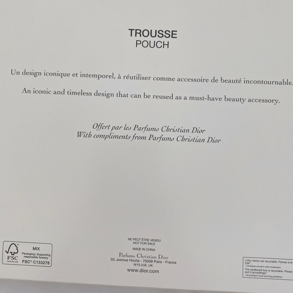 NWT Dior Beauty Trousse Pouch - Picture 13 of 14